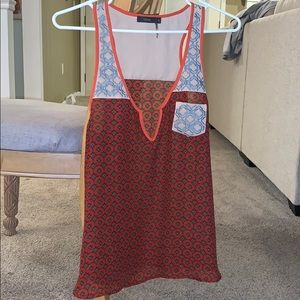 Small boutique Embroidered Tank Top